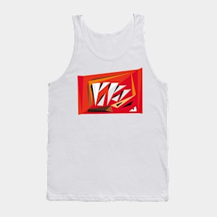 Item K21 of 30 (KitKat Abstract Study) Tank Top